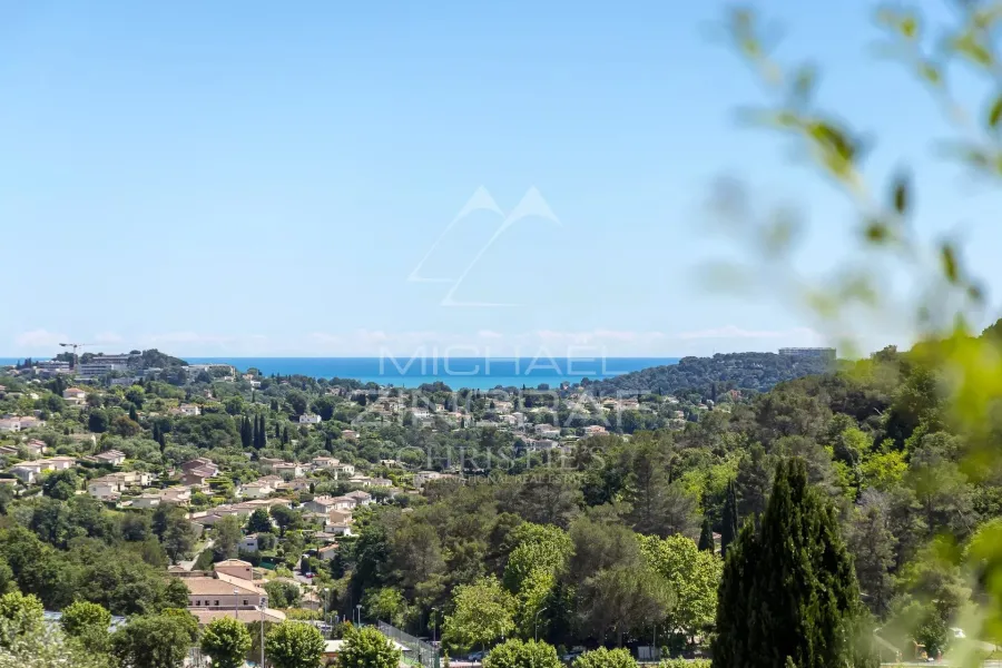La Colle-sur-Loup : Villa provençale avec vue mer - 6