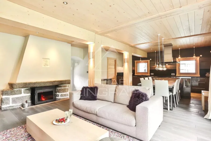 Chalet avec terrain constructible - Très proche centre Megève à pied