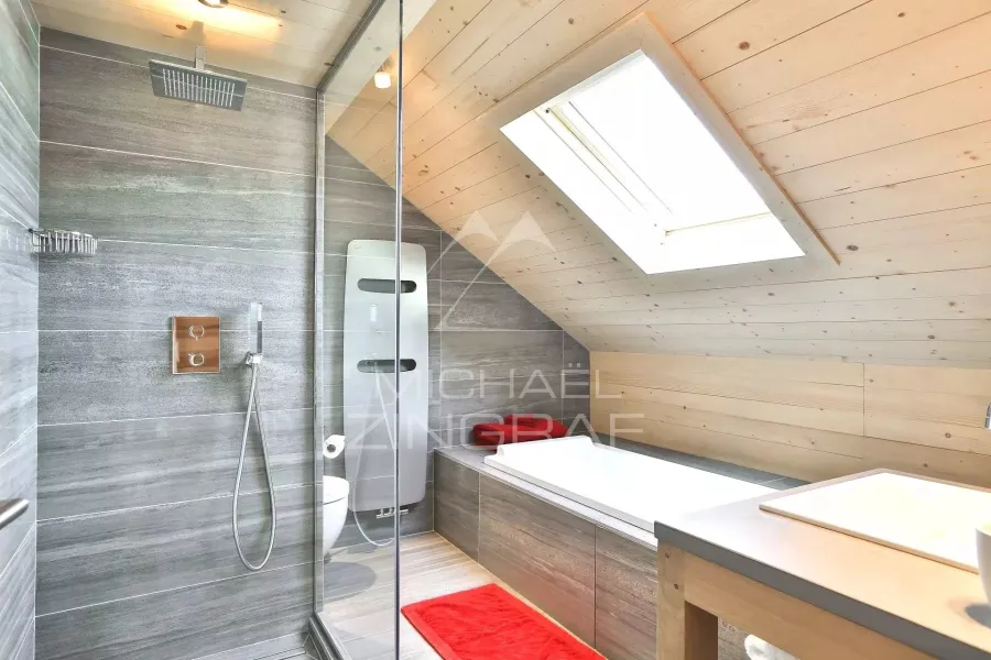 Chalet avec terrain constructible - Très proche centre Megève à pied - 5