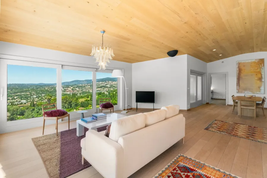 Proche Valbonne - Villa contemporaine avec vue panoramique - 4 chambres - 5
