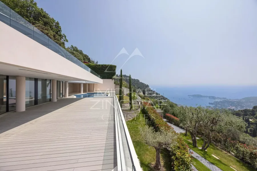 Villefranche-sur-mer - Villa contemporaine avec vue mer panoramique - 2