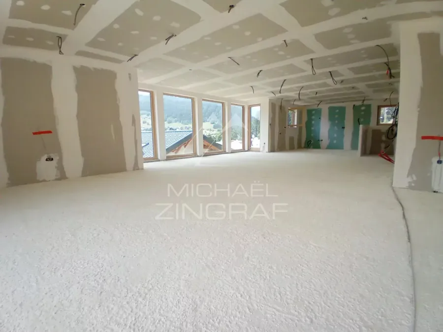 Chalet neuf 5 chambres - Proche centre Les Gets - Calme et vue - 5