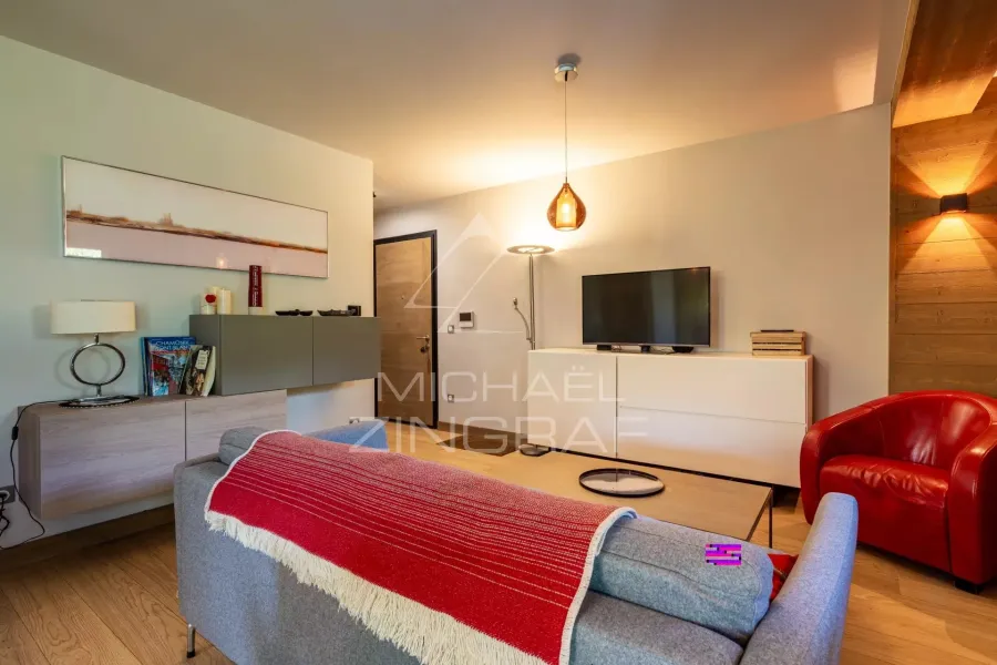 Appartement rez-de-jardin - Une chambre et coin montagne - Proche centre & résidence récente - 2