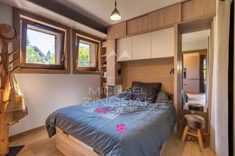 Appartement rez-de-jardin - Une chambre et coin montagne - Proche centre & résidence récente - 3