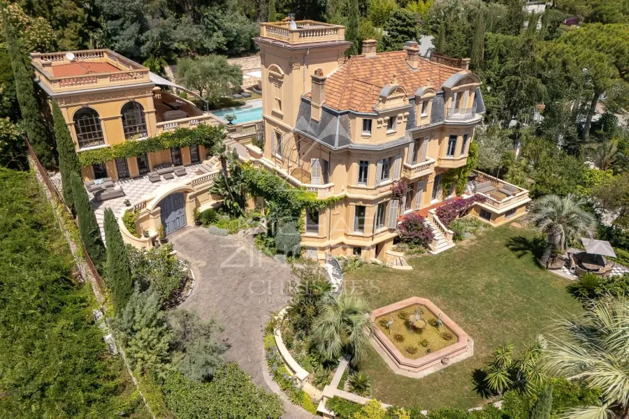 Cannes – Californie – Demeure Belle Époque Emblématique