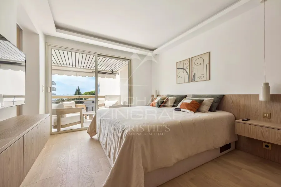 Cannes Moure Rouge - Superb 3-Bedroom Apartment, luxuriously Renovated – Panoramic Sea View - 7