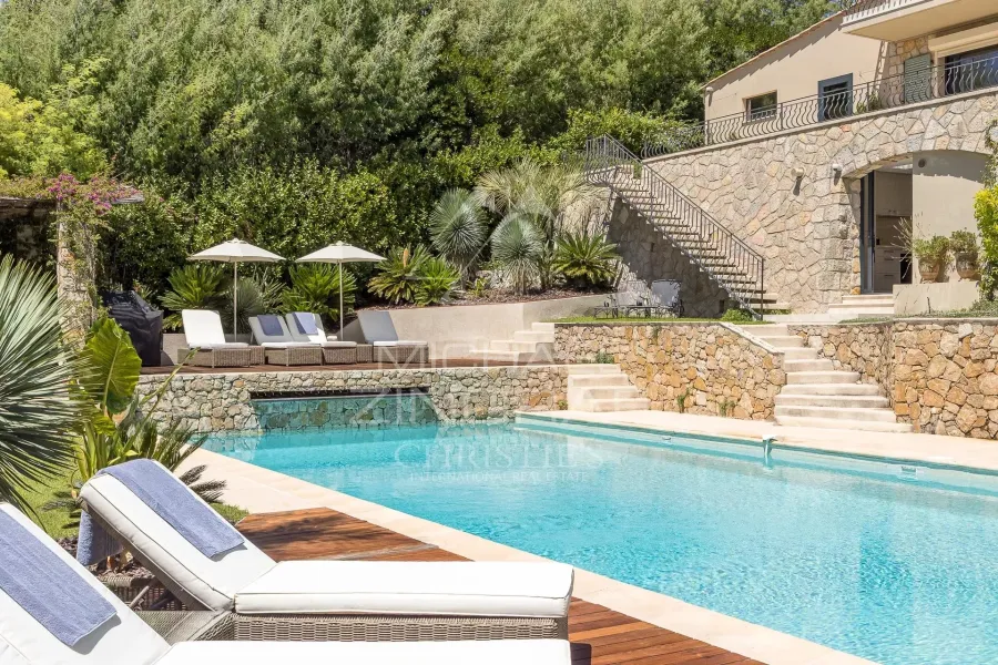 Hauteurs de Cannes  - Villa entiérement rénovée avec vue mer et montagne - 3