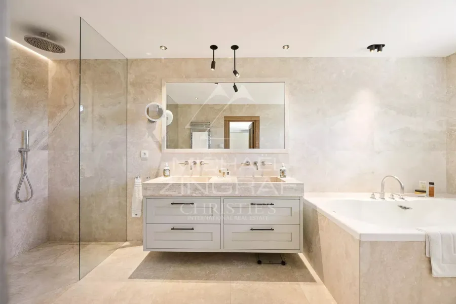 Hauteurs de Cannes  - Villa entiérement rénovée avec vue mer et montagne - 9