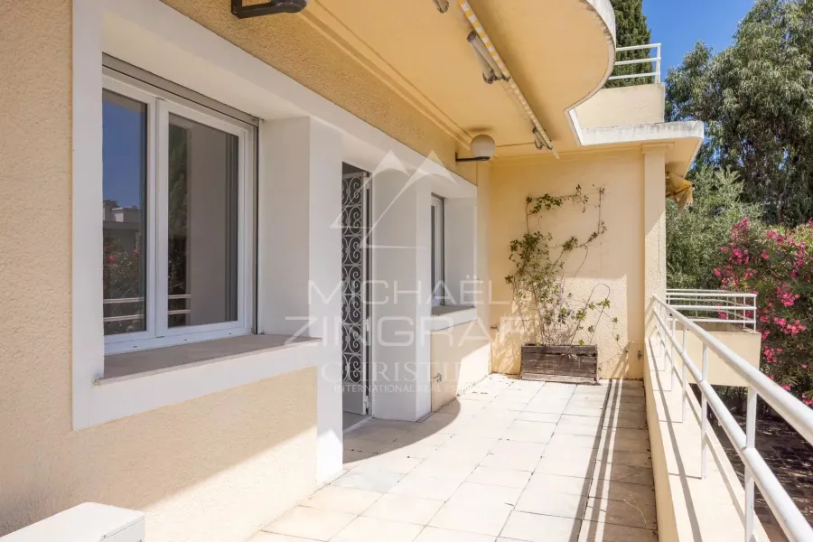 Cannes - Bel appartement au calme avec terrasse, jardin et aperçu mer - 9