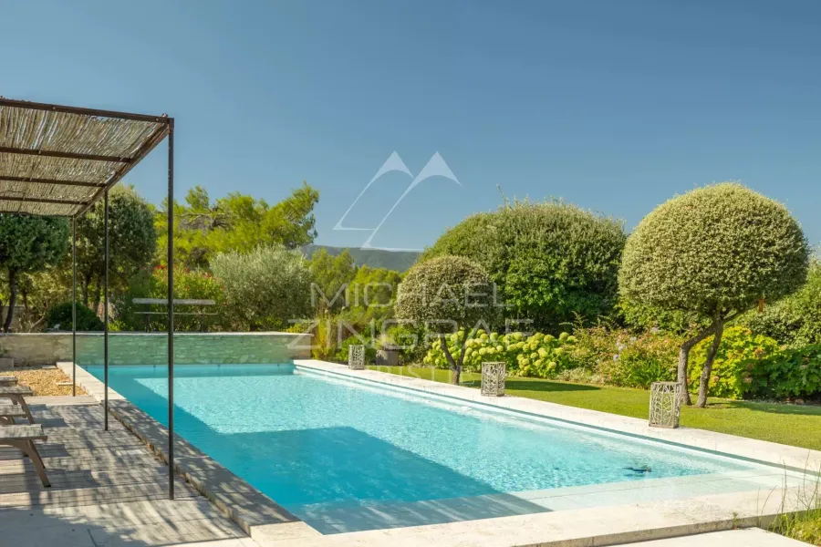 Gordes - Magnifique maison provençale avec vue panoramique et piscine - 8