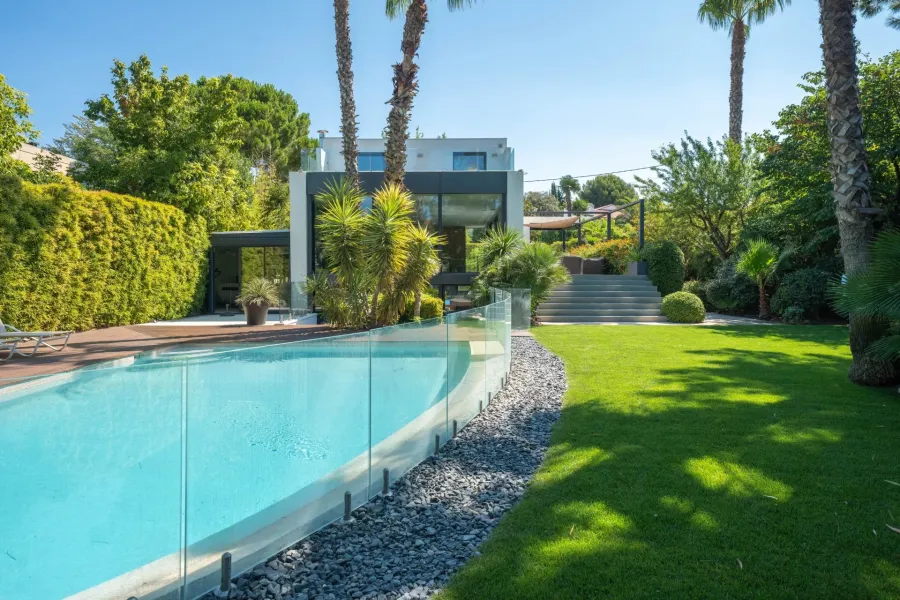 Domaine exclusif - belle villa contemporaine proche de la plage - 4