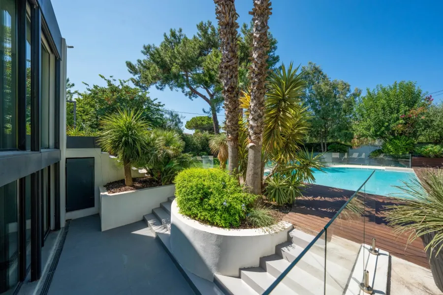 Domaine exclusif - belle villa contemporaine proche de la plage - 6