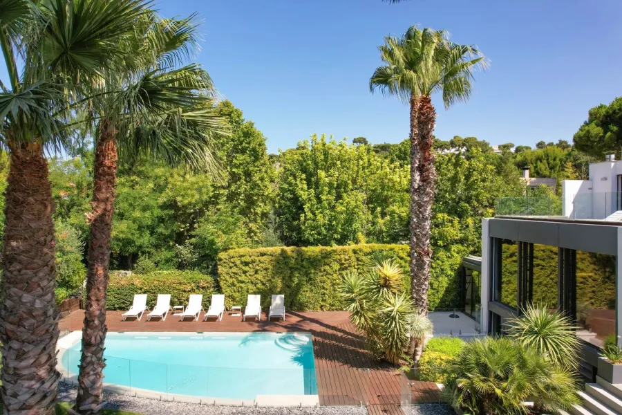 Domaine exclusif - belle villa contemporaine proche de la plage - 7