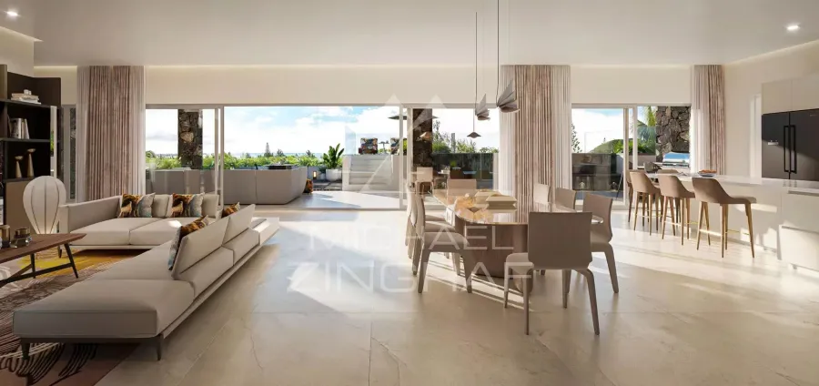Superbe Penthouse avec accès & vue mer à Pereybere - 4