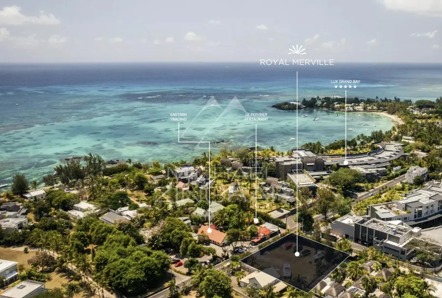 Superbe Penthouse avec accès & vue mer à Pereybere