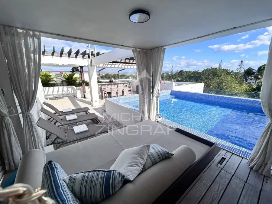 Penthouse - accessibilité plage privée - à Pereybere - 6