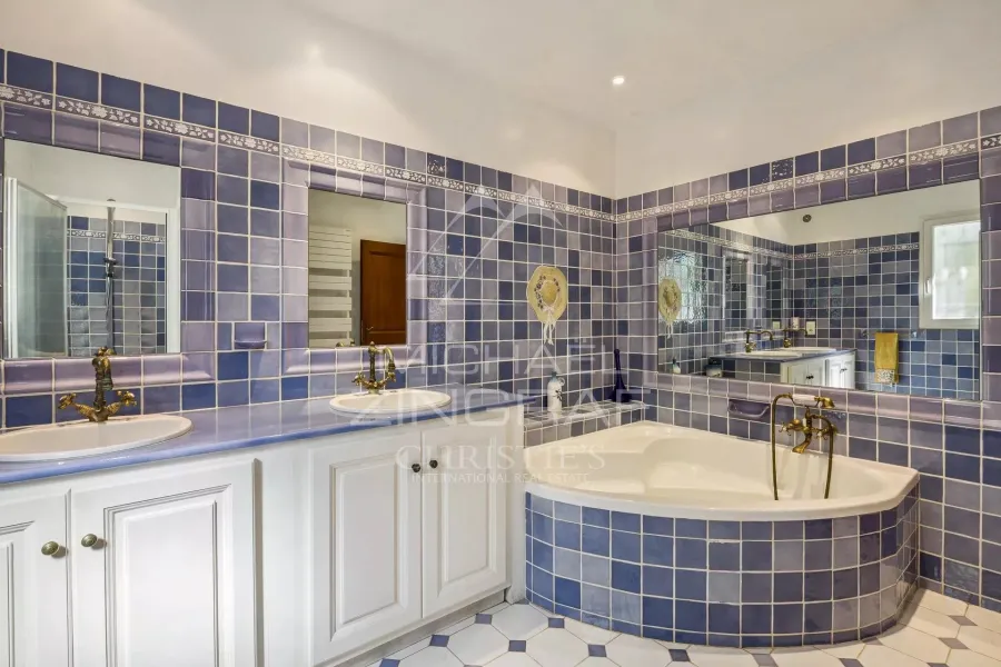 Villa avec piscine , arbres fruiters, oliviers  et vue dégagée - 9