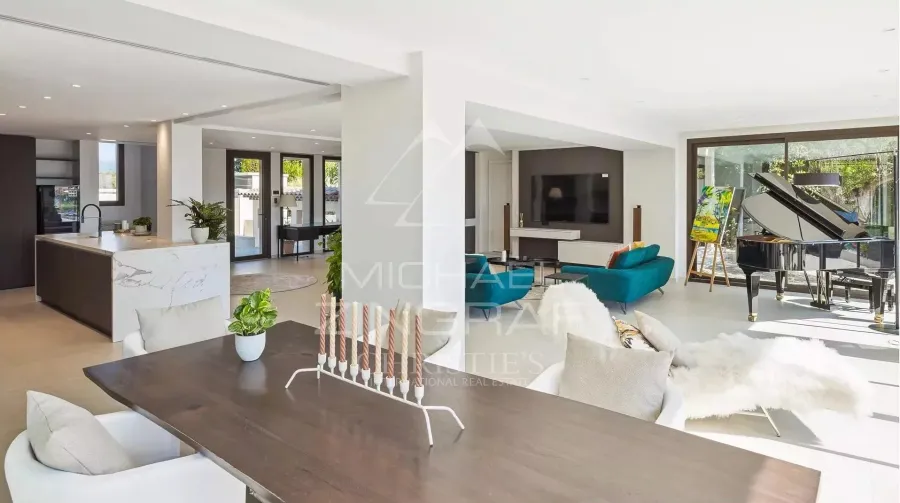 Super - Cannes - Charmante villa provençale moderne rénovée avec vue mer - 5