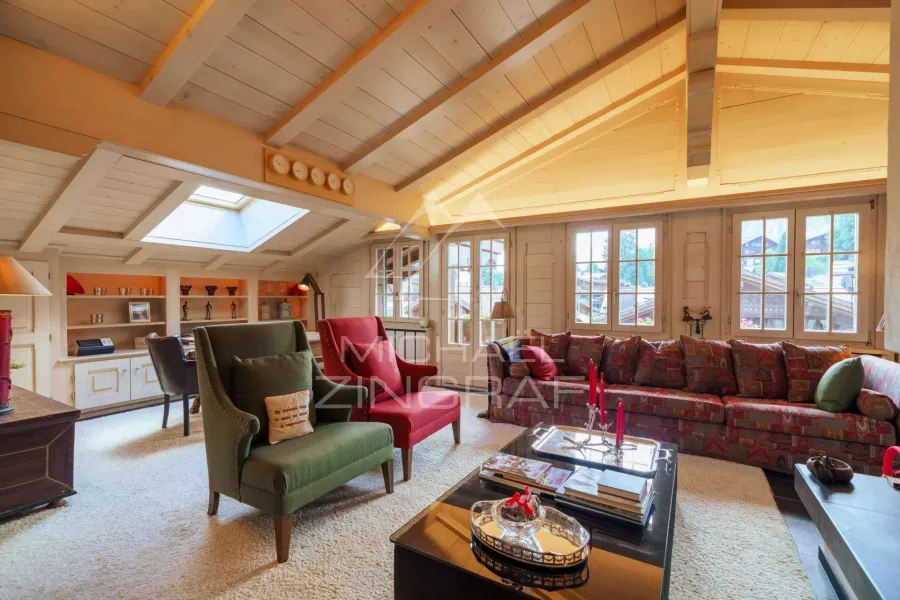 Découvrez ce penthouse exceptionnel idéalement situé en plein cœur de Gstaad. - 4