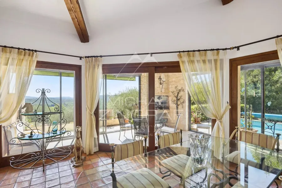 Villa d'architecte avec vue mer et oliveraie - 6