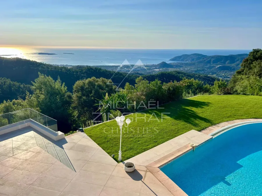 Proche Cannes - Tanneron - Villa vue mer