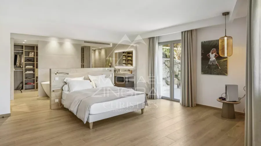 Proche Cannes - Mandelieu-la-Napoule - Villa renovée vue mer - 7