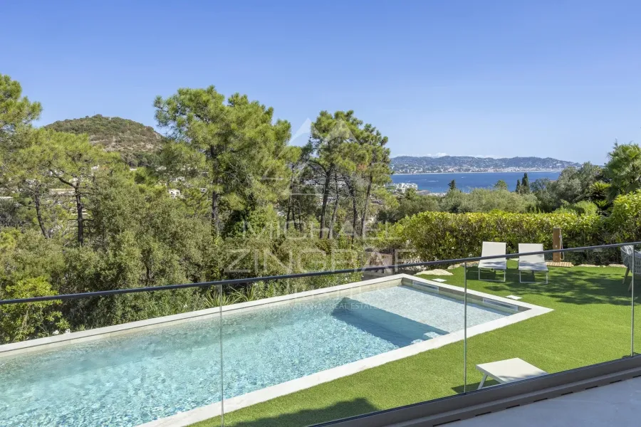 Proche Cannes - Mandelieu-la-Napoule - Villa renovée vue mer - 3