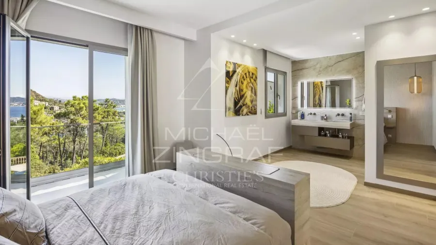 Proche Cannes - Mandelieu-la-Napoule - Villa renovée vue mer - 6