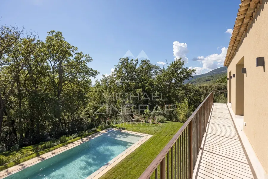 Proche Saint-Paul-de-Vence - Superbe propriété neuve provençale moderne - 4