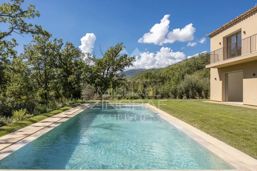 Proche Saint-Paul-de-Vence - Superbe propriété neuve provençale moderne - 2
