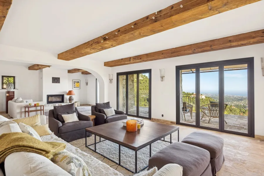 Proche Saint-Paul-de-Vence – Villa d’exception à Vence avec vue panoramique mer et collines – 5 chambres - 5