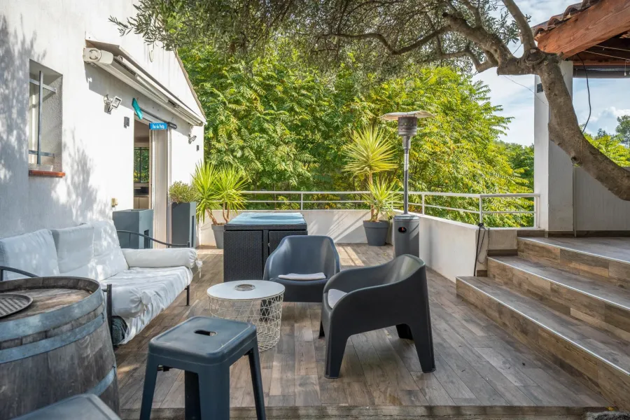 Maison avec piscine au calme absolu en pleine colline - 7
