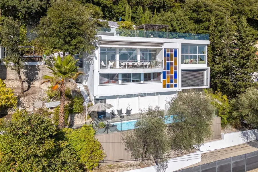 Villa d’architecte avec vue mer panoramique