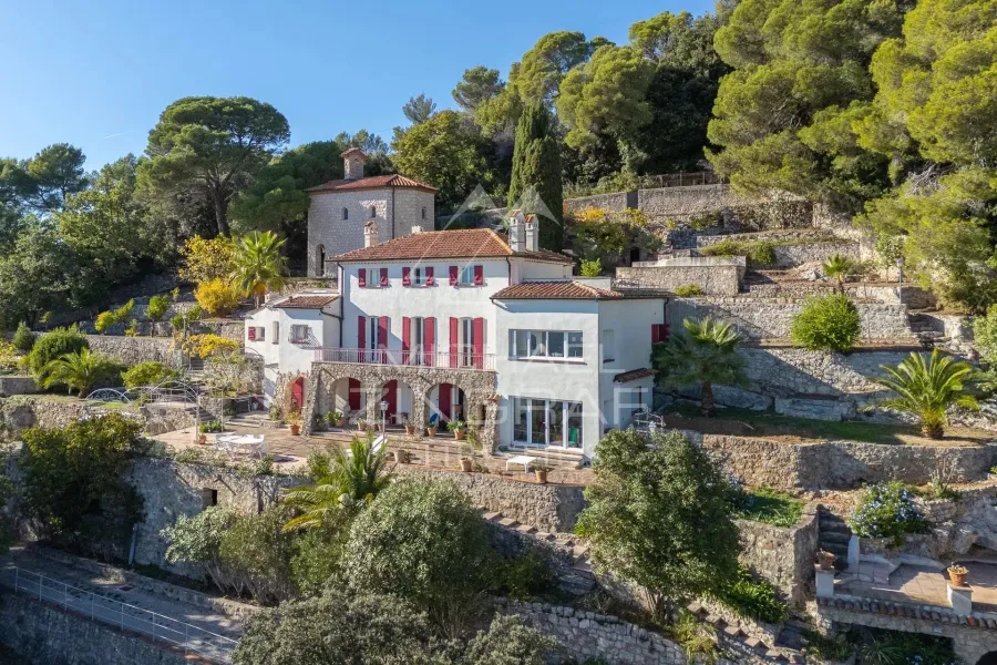 Propriété de charme avec vue mer panoramique