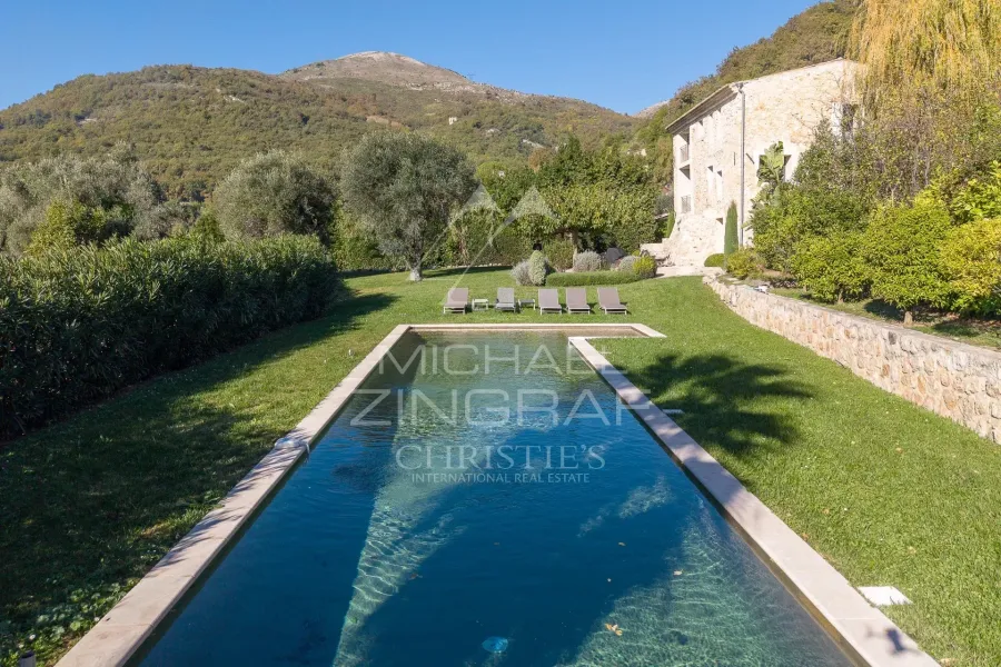 Vence - Charmante Villa en Pierre avec Vue Panoramique - 2