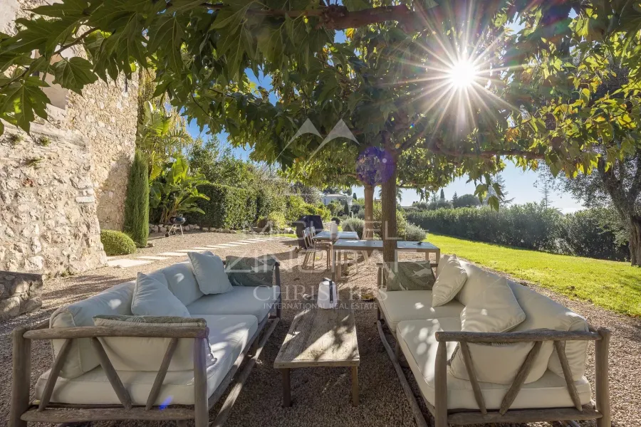 Vence - Charmante Villa en Pierre avec Vue Panoramique - 5