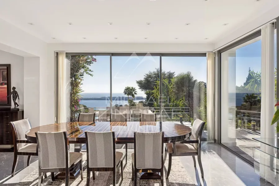Super-Cannes - Propriété avec vue panoramique mer à 180 degrés - 6