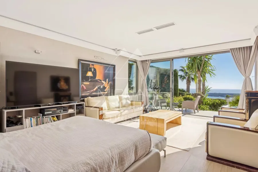 Super-Cannes - Propriété avec vue panoramique mer à 180 degrés - 7