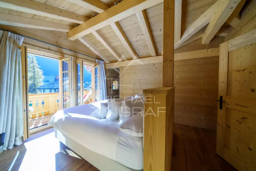 Ravissant chalet à Rougemont près de Gstaad : l'authenticité alpine à la rencontre de l'élégance contemporaine - 4