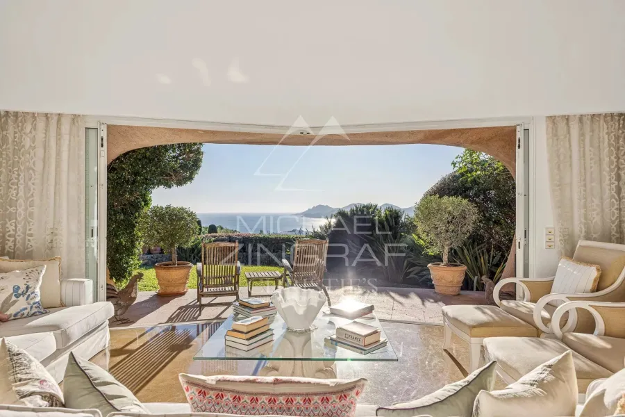 EXCLUSIVITÉ - Hauteurs de Cannes - vue mer et Estérel - 4