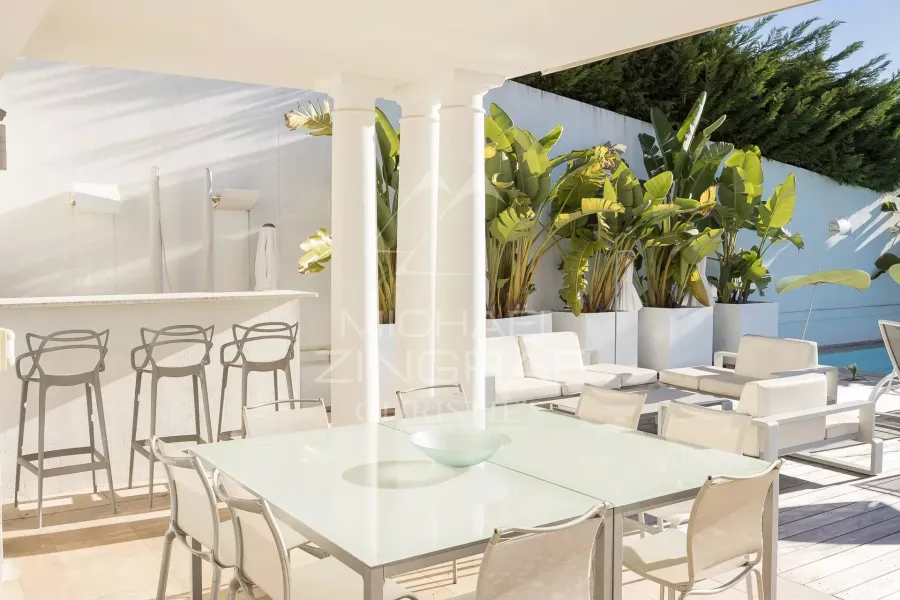 Domaine fermé - Villa contemporaine avec vue mer panoramique - 6
