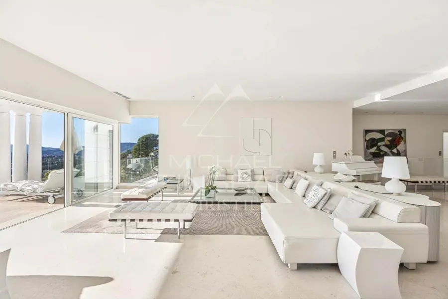 Domaine fermé - Villa contemporaine avec vue mer panoramique - 4