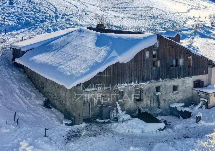 Ferme ancienne à rénover - Ski "in & out"  - Authenticité - Vue - Calme - 8