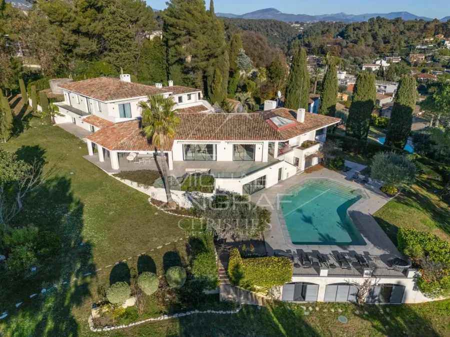 Vence – Propriété d’architecte avec vue dégagée sur Saint-Paul-de-Vence jusqu'à à la mer - 2