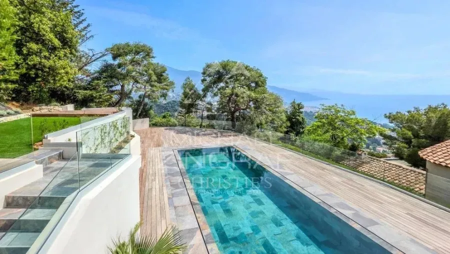 Villa moderne avec vue mer panoramique