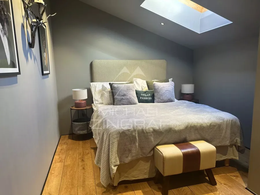 Attique contemporain avec 3 chambres à coucher au coeur de Gstaad - 8