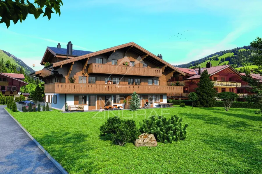 Charming primary residence Penthouse in Gsteig