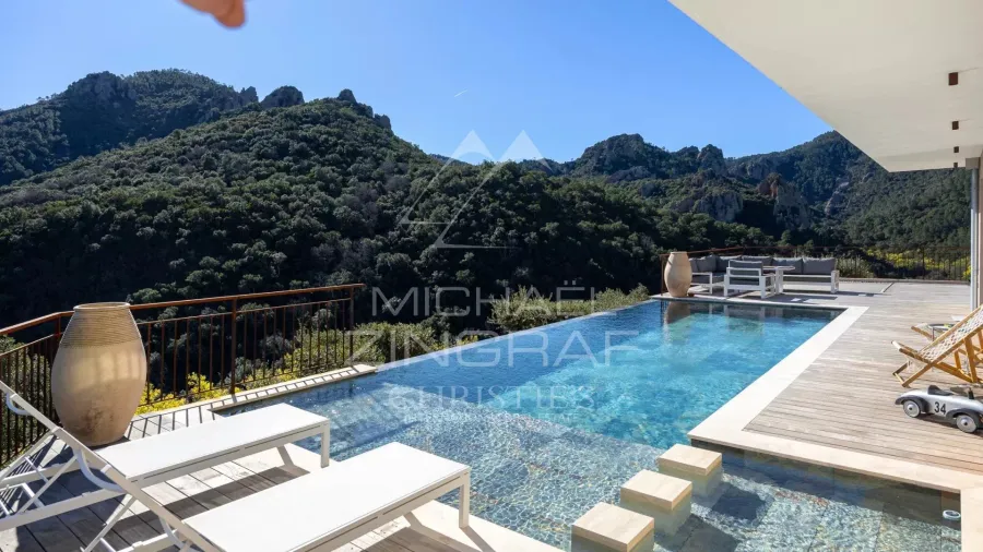 Villa contemporaine – Saint-Jean-de-l’Estérel – Proche Cannes - 2