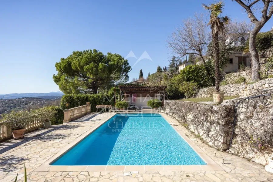 Proche Saint-Paul-de-Vence - Propriété vue mer panoramique - 4