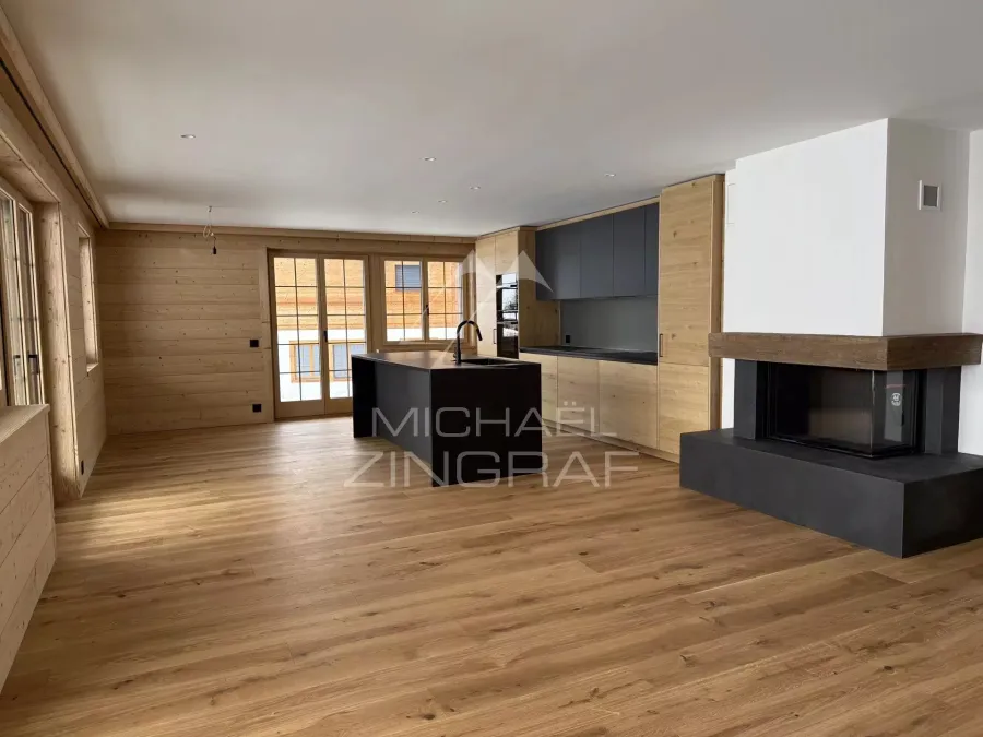 Élégant appartement neuf non meublé  –  Région de Saanen / Gstaad